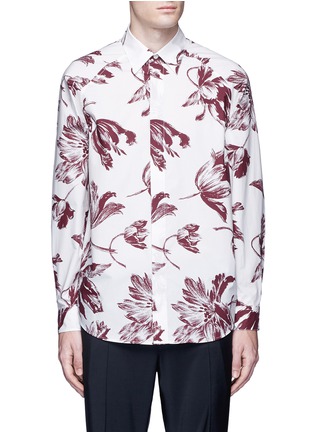 Main View - Click To Enlarge - MARNI - 'Broken Promise' floral print cotton poplin shirt