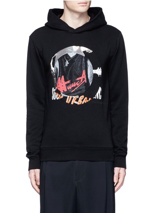 Main View - Click To Enlarge - MAISON MARGIELA - Concert print hoodie