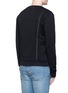 Back View - Click To Enlarge - MAISON MARGIELA - Double zip sweatshirt
