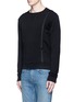 Front View - Click To Enlarge - MAISON MARGIELA - Double zip sweatshirt