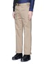 Front View - Click To Enlarge - MAISON MARGIELA - Belted stirrup twill cargo pants