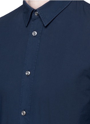 Detail View - Click To Enlarge - MAISON MARGIELA - Garment dyed cotton shirt