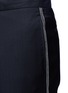 Detail View - Click To Enlarge - MAISON MARGIELA - Topstitch outseam new wool jogging pants