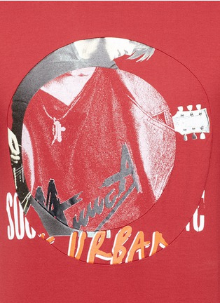 Detail View - Click To Enlarge - MAISON MARGIELA - Concert print cotton T-shirt