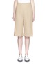 Main View - Click To Enlarge - ACNE STUDIOS - 'Caryn' foldover pleat crepe shorts