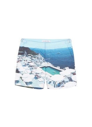 Main View - Click To Enlarge - ORLEBAR BROWN - 'Bulldog Hulton Getty' pool print swim shorts