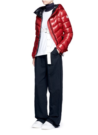 Figure View - Click To Enlarge - MONCLER - 'Anthia' hooded puffer down jacket