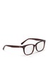 Figure View - Click To Enlarge - RAY-BAN - 'RX5305' tortoiseshell square optical glasses