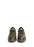 Figure View - Click To Enlarge - VALENTINO GARAVANI - Camouflage print leather canvas sneakers