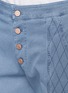 Detail View - Click To Enlarge - SEE BY CHLOÉ - Quilted button up denim pants