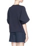 Back View - Click To Enlarge - SEE BY CHLOÉ - Eyelet lace front jersey top