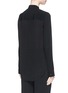 Back View - Click To Enlarge - HELMUT LANG - Patch pocket textured crepe shirt