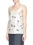 Front View - Click To Enlarge - RAG & BONE - 'Natalie' palm tree print silk tank top