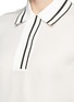 Detail View - Click To Enlarge - RAG & BONE - 'Dana' stripe trim silk polo T-shirt