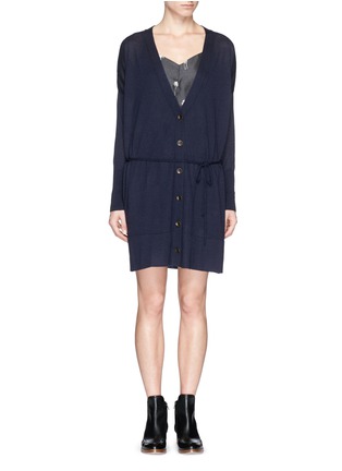 Main View - Click To Enlarge - RAG & BONE - 'Whitney' cashmere maxi cardigan