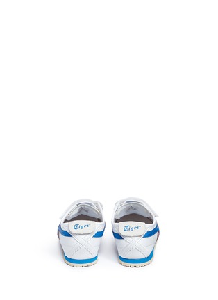 Back View - Click To Enlarge - ONITSUKA TIGER - 'Mexico 66 Baja PS' stripe leather kids sneakers