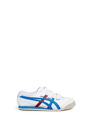 Main View - Click To Enlarge - ONITSUKA TIGER - 'Mexico 66 Baja PS' stripe leather kids sneakers