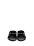 Figure View - Click To Enlarge - CLERGERIE - 'Gavale' eyelet leather flat sandals