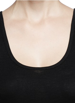 Detail View - Click To Enlarge - VINCE - Cotton-modal tank top