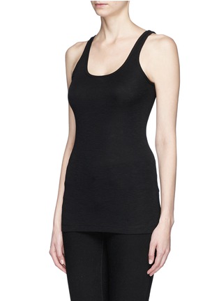 Front View - Click To Enlarge - VINCE - Cotton-modal tank top