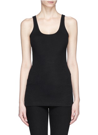 Main View - Click To Enlarge - VINCE - Cotton-modal tank top