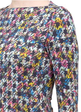 Detail View - Click To Enlarge - ERDEM - Reese printed jersey dress