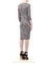 Back View - Click To Enlarge - ERDEM - Reese printed jersey dress
