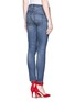 Back View - Click To Enlarge - CURRENT/ELLIOTT - The Stiletto washed skinny jeans
