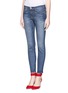Front View - Click To Enlarge - CURRENT/ELLIOTT - The Stiletto washed skinny jeans