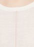 Detail View - Click To Enlarge - ANN DEMEULEMEESTER - Double layer pullover