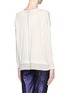 Back View - Click To Enlarge - ANN DEMEULEMEESTER - Double layer pullover