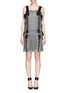 Main View - Click To Enlarge - LANVIN - Holographic tweed dress