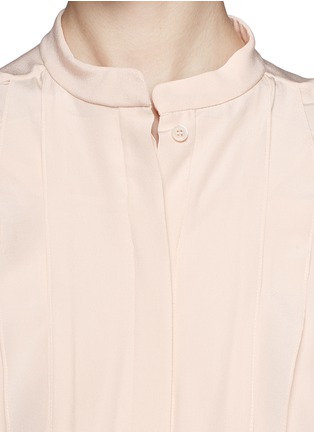 Detail View - Click To Enlarge - CHLOÉ - Frill silk blouse