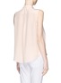 Back View - Click To Enlarge - CHLOÉ - Frill silk blouse