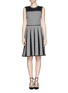 Main View - Click To Enlarge - TORY BURCH - 'Monique' tuck Stitch Knit Dress