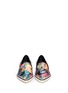 Figure View - Click To Enlarge - NICHOLAS KIRKWOOD - Floral print silk slip-ons