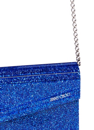 Detail View - Click To Enlarge - JIMMY CHOO - 'Candy' glitter acrylic clutch