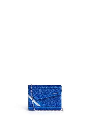 Main View - Click To Enlarge - JIMMY CHOO - 'Candy' glitter acrylic clutch