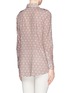 Back View - Click To Enlarge - TORY BURCH - 'Brigitte' check print cotton shirt tunic