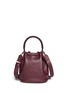 Back View - Click To Enlarge - ANYA HINDMARCH - 'Vaughan' leather bucket crossbody bag