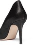 Detail View - Click To Enlarge - GIANVITO ROSSI - Shiny cracked suede pumps