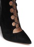 Detail View - Click To Enlarge - GIANVITO ROSSI - Leather suede lace-up boots