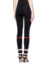 Back View - Click To Enlarge - GIVENCHY - Contrast stripe leggings