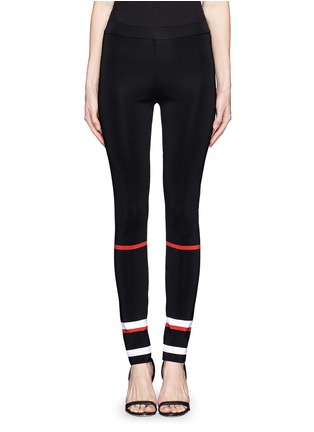 Main View - Click To Enlarge - GIVENCHY - Contrast stripe leggings