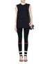 Figure View - Click To Enlarge - GIVENCHY - Contrast stripe leggings