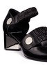 Detail View - Click To Enlarge - PIERRE HARDY - 'Penny' architectural heel leather Mary Jane pumps