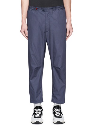 Main View - Click To Enlarge - OAMC - Cuff strap taffeta jogging pants
