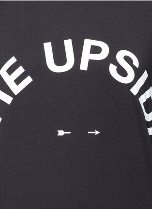 Detail View - Click To Enlarge - THE UPSIDE - 'Muscle' logo print tank top