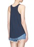Back View - Click To Enlarge - THE UPSIDE - 'Issy' logo print tank top