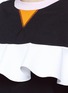 Detail View - Click To Enlarge - NO KA’OI - 'Nele' ruffle cold shoulder French terry sweatshirt